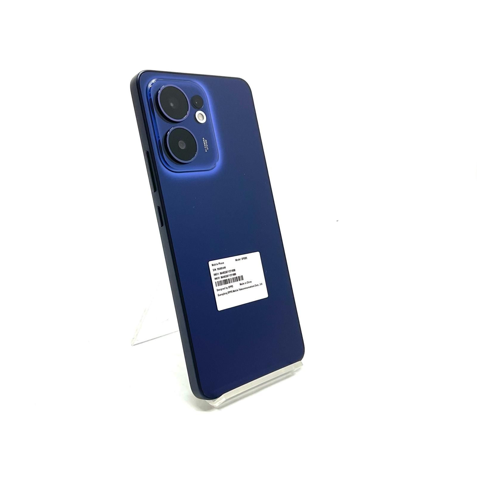 新品 OPPO Reno13 A ルミナスネイビー 開封済み 動作確認 【公式通販】