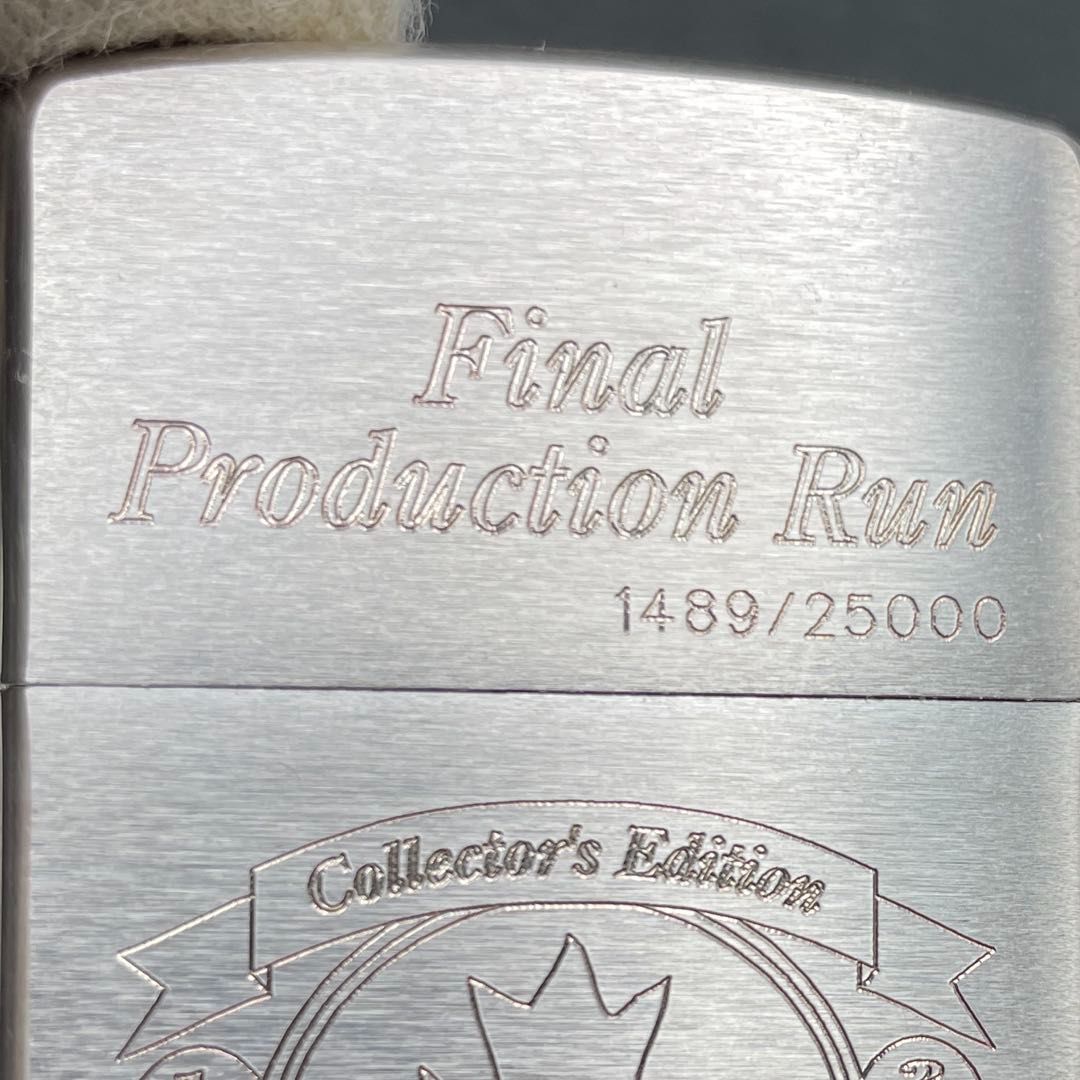 Zippo カナダオンタリオ工場 最終出荷記念 2002年7月製 NIAGARA Zippo カナダオンタリオ工場 最終出荷記念 2002年7月製 NIAGARA