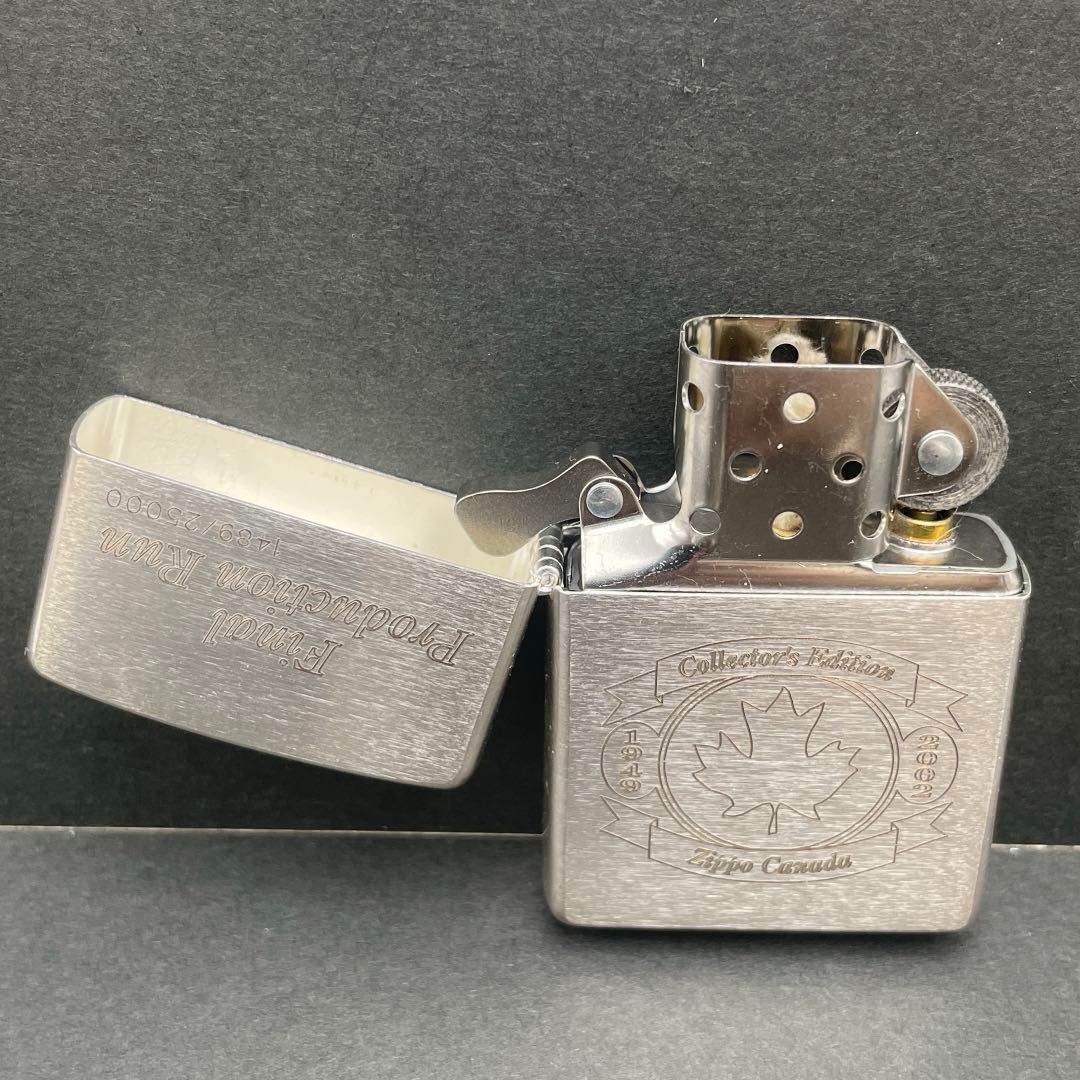 Zippo カナダオンタリオ工場 最終出荷記念 2002年7月製 NIAGARA FALLS 