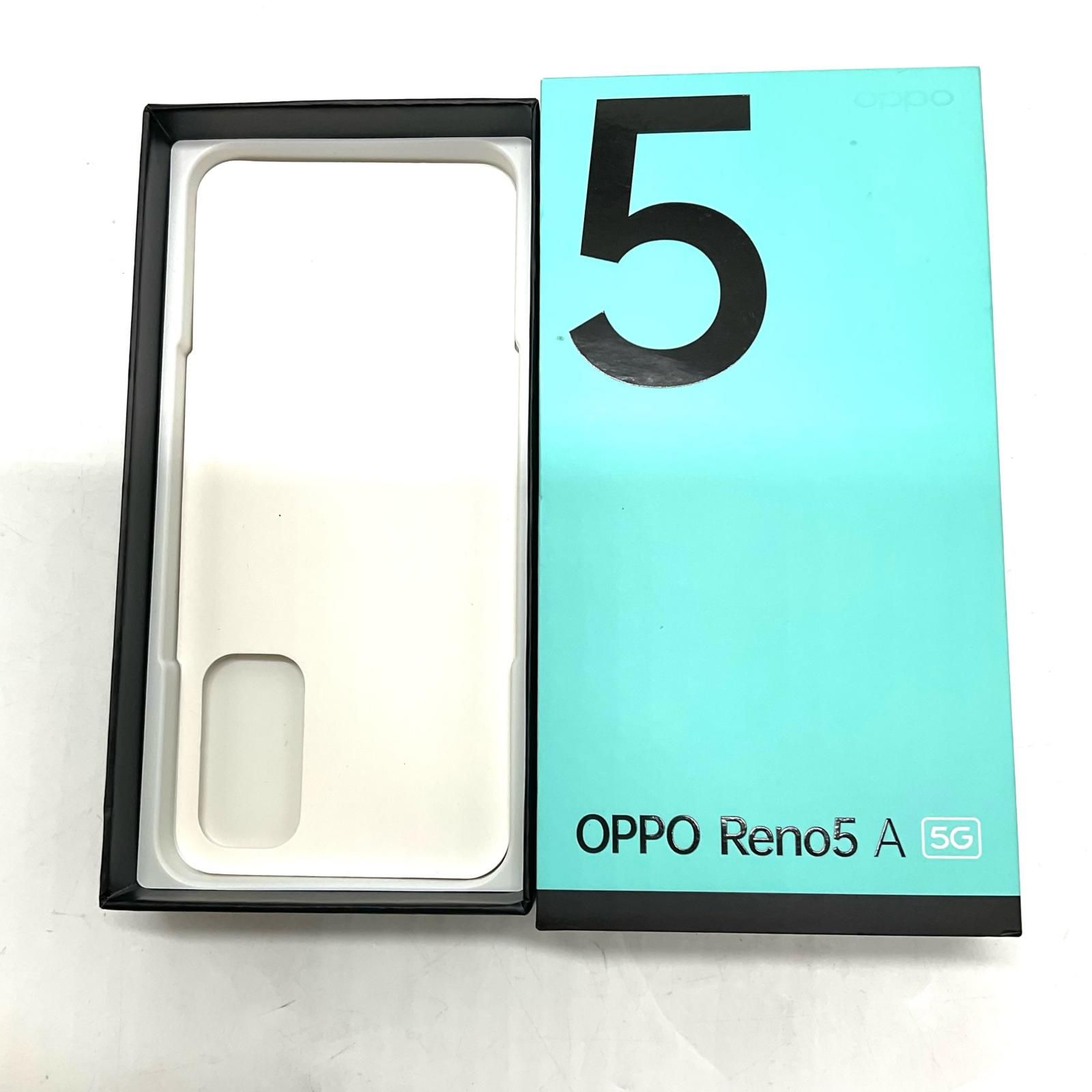 美品】OPPO Reno 5A 128GB アイスブルー Softbank - メルカリ