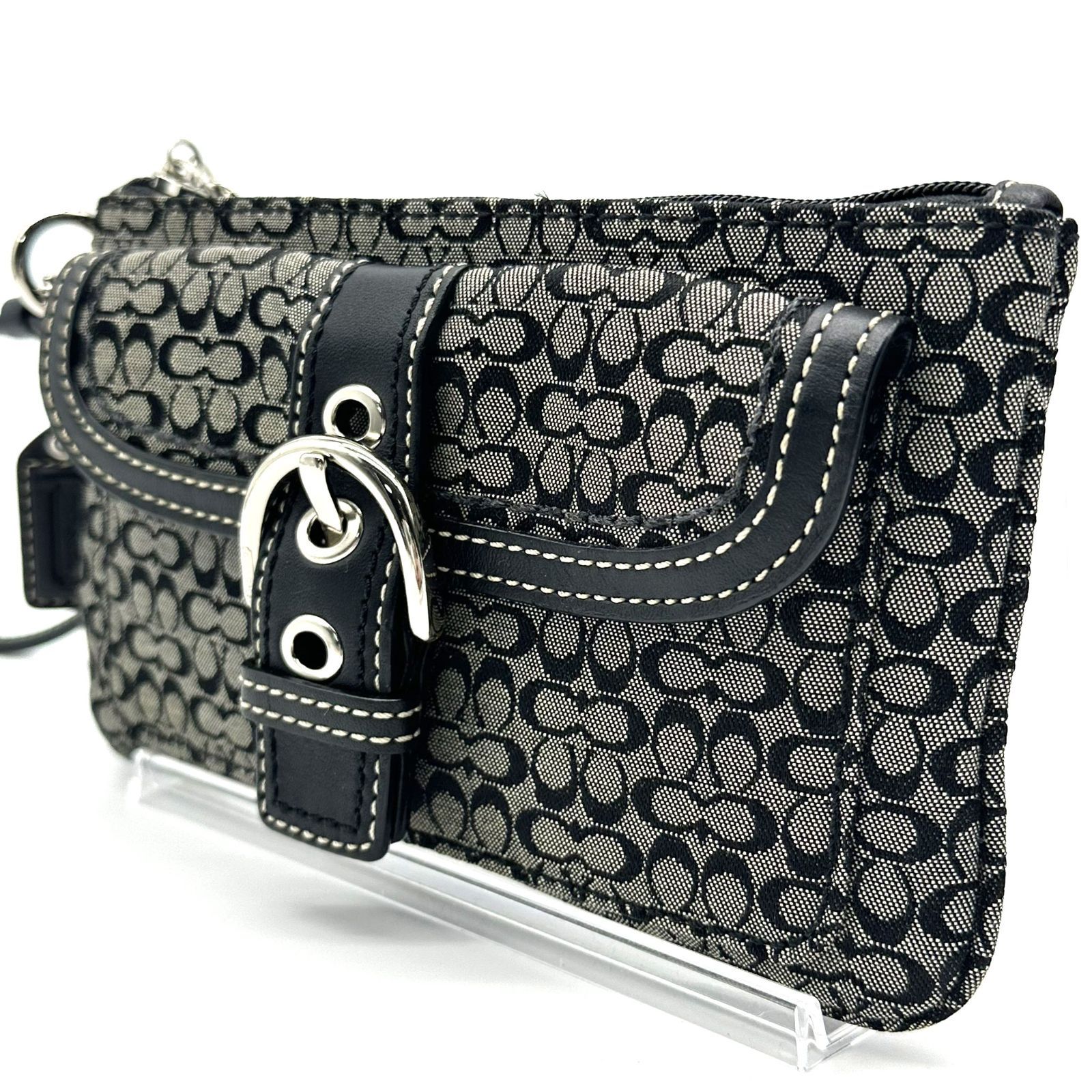 COACH コーチ シグネチャー ポーチ mini ミニポーチ コーチ COACH
