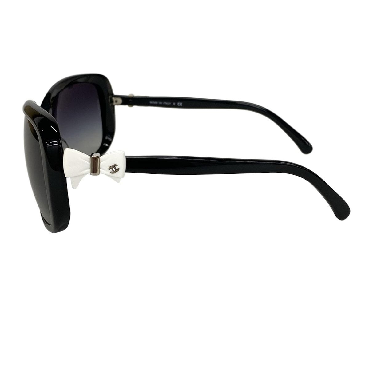 1円 □美品□ CHANEL シャネル 5171-A ココマーク リボン サングラス 