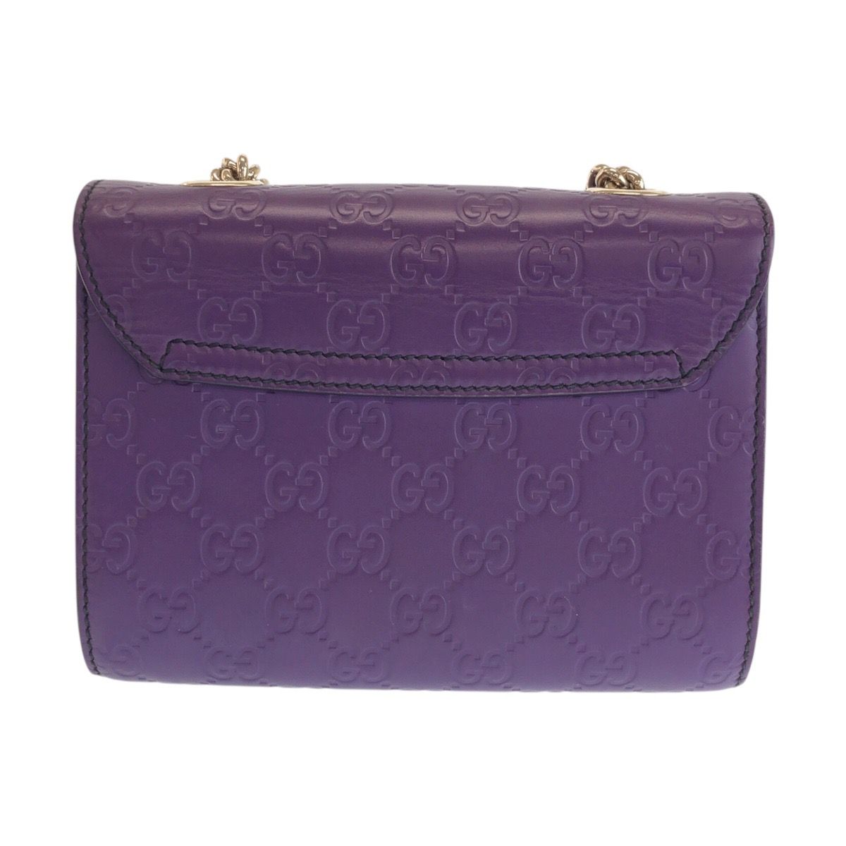 Gucci Guccissima グッチ グッチシマ ショルダーバッグ パープル 