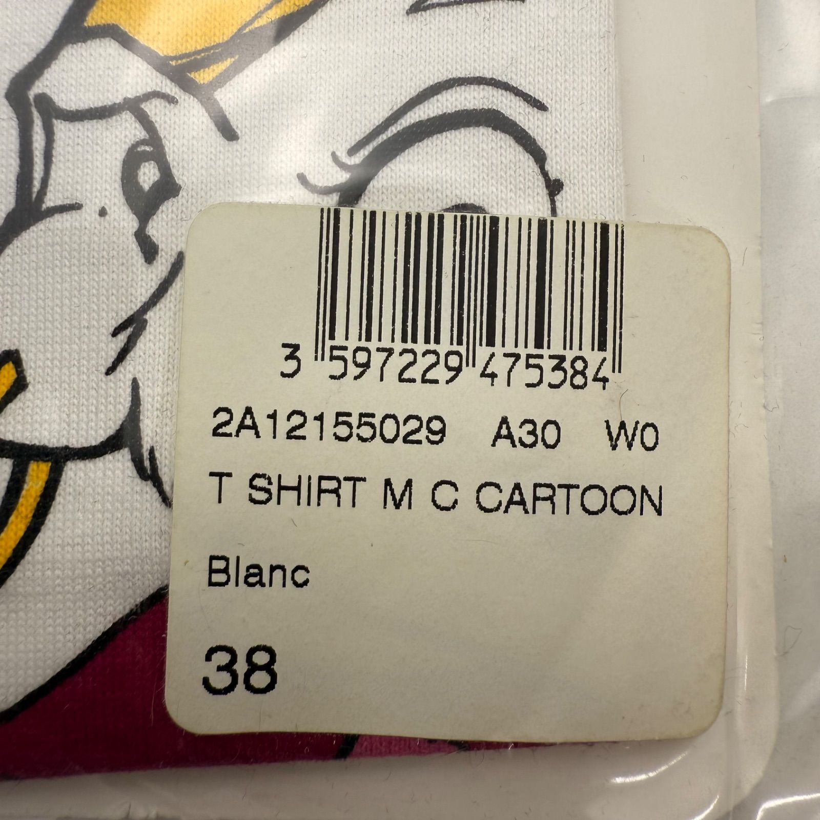 Christian Dior J'ADORE 2002ss John Galliano archive CARTOON Tee