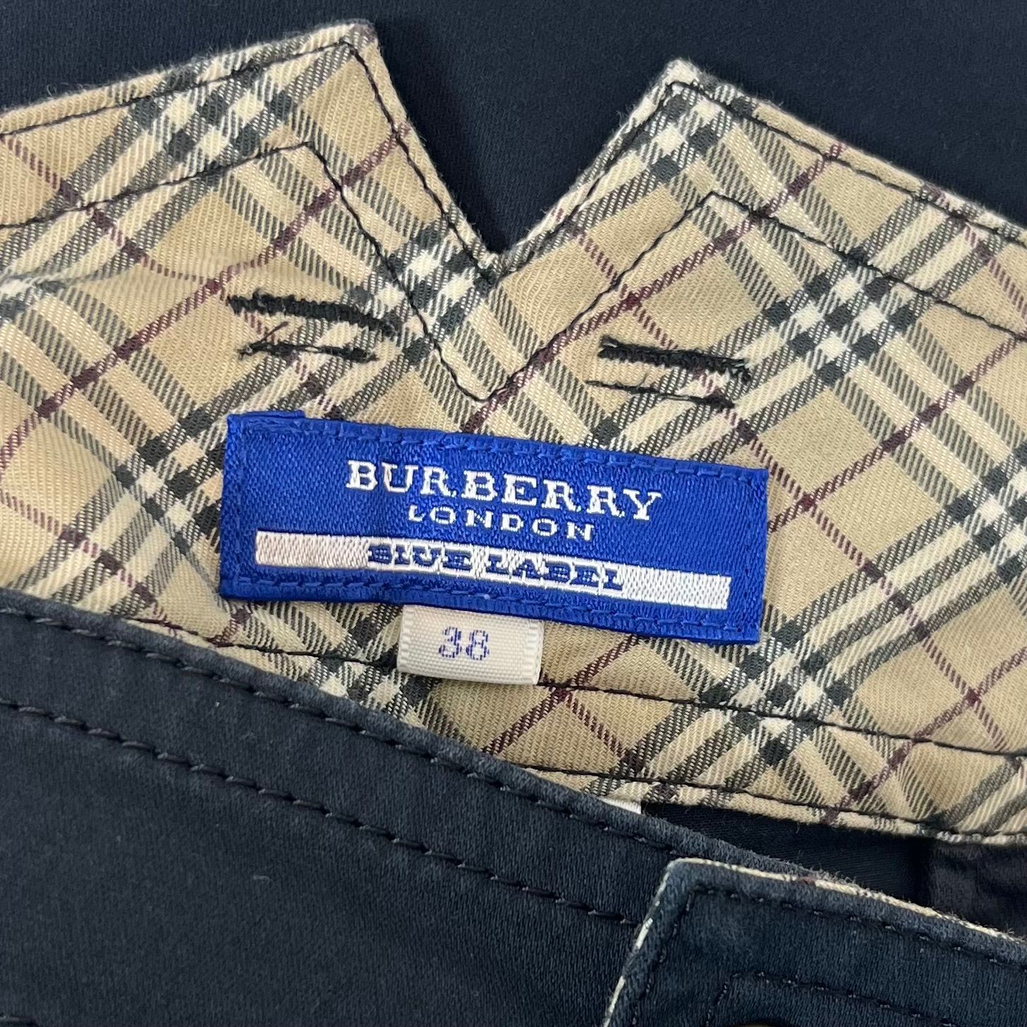 BURBERRY BLUE LABEL バーバリーブルーレーベル ホースロゴ刺繍 ノバ