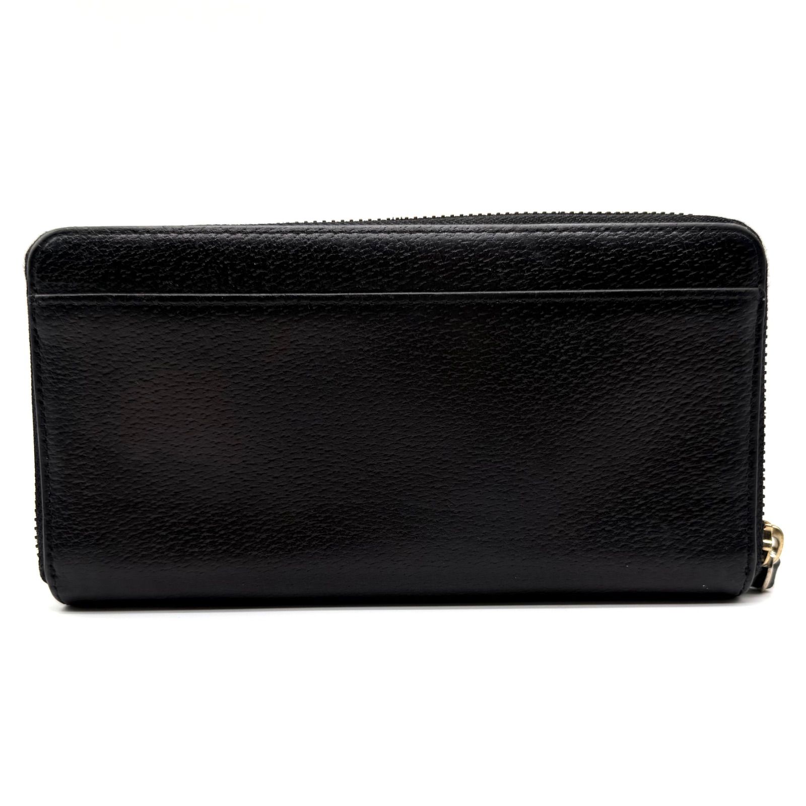 良品】Kate Spade ケイトスペード 長財布 ブラックレザー 黒 ラウンド 