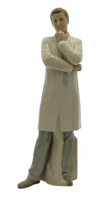 インテリア小物 リヤドロ LLADRO スペイン製 優秀なドクター 置物