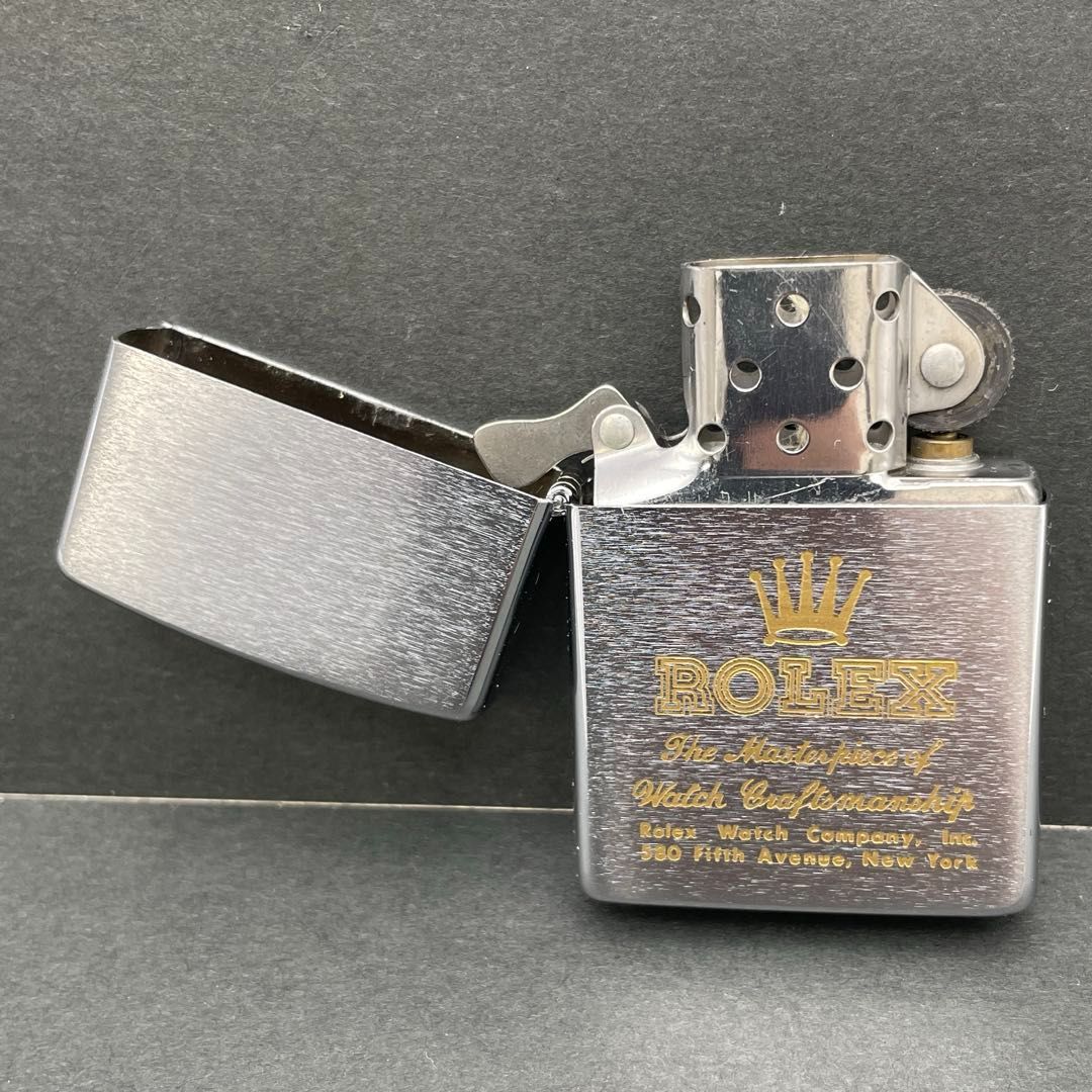 Zippo ロレックス ROLEX 1992年12月製 腕時計メーカー 販促用