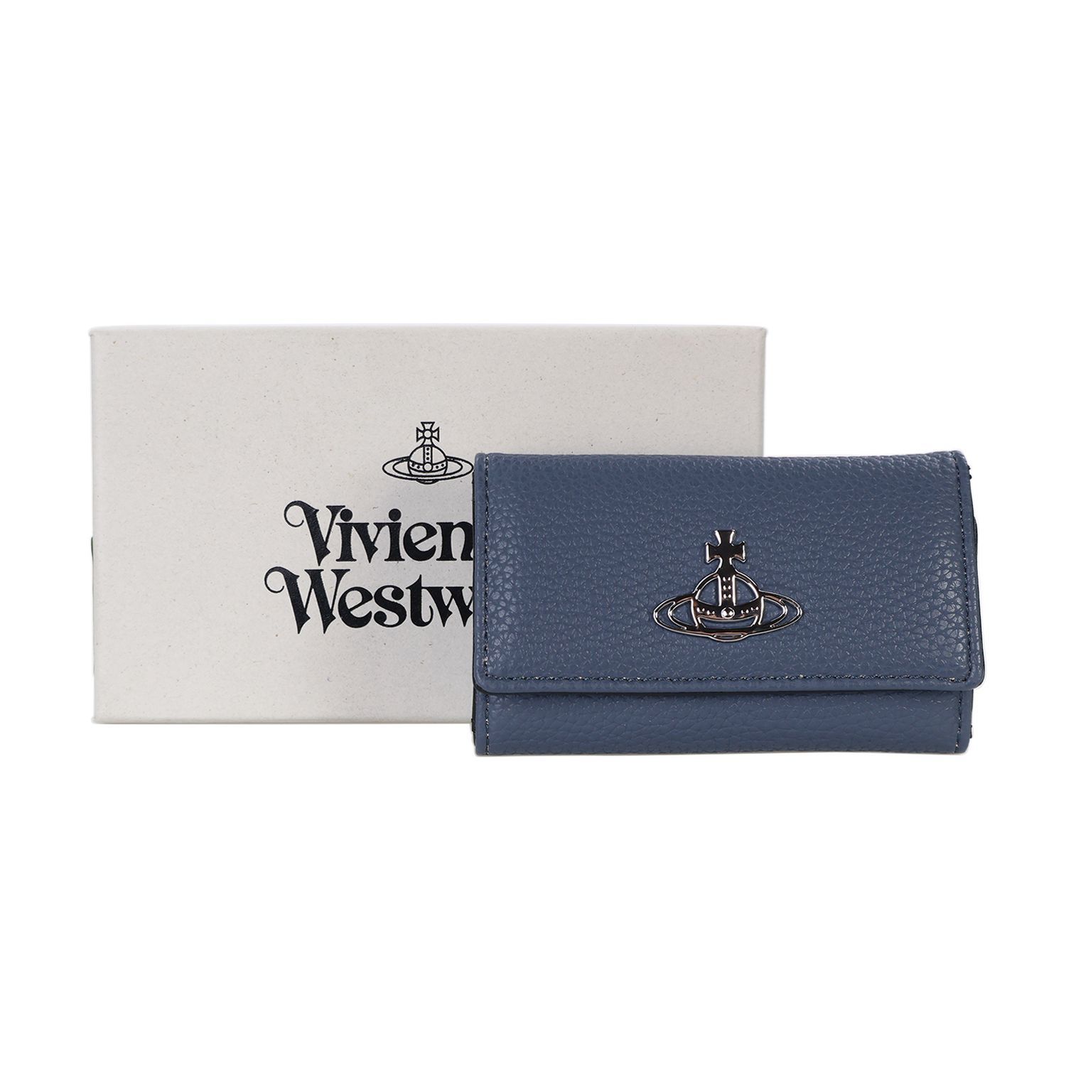 Vivienne Westwood ヴィヴィアンウエストウッド キーケース 4連 ブルー
