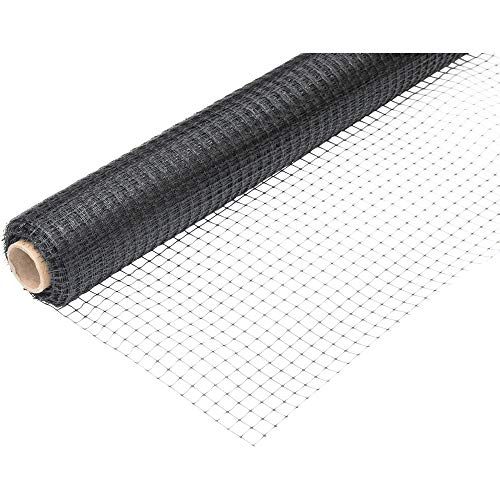 新品 トラスコ中山(TRUSCO) 鳥よけネット 黒 目合い12mm 幅2x長さ50m 重さ約2.1Kg BTYN250