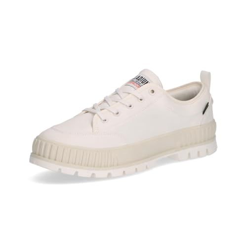新品 [パラディウム] PALLASHOCK LO OG WP+ 74408 CREAM WHITE(180) 22.5 cm