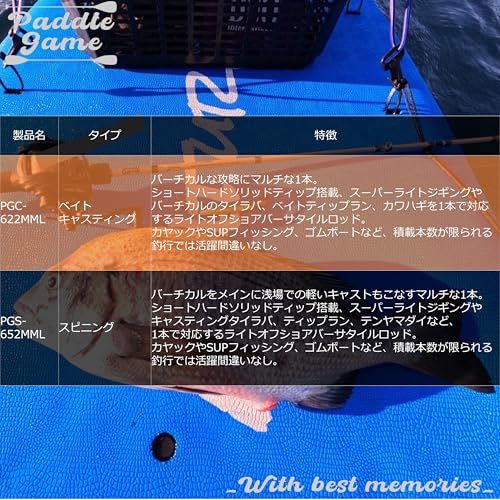 新品 Abu Garcia (アブガルシア) Paddle Game パドルゲーム PGC-622MML