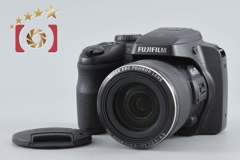 中古】FUJIFILM 富士フイルム FinePix S8200 ブラック コンパクト 