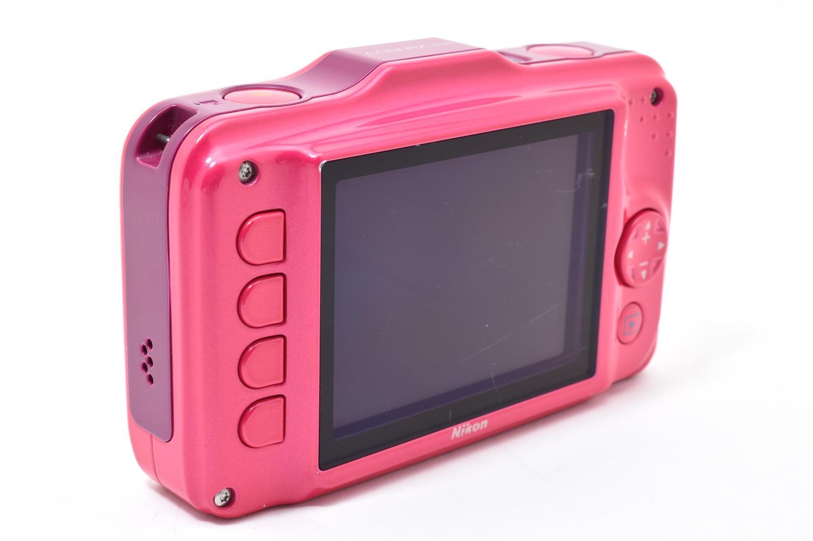 返品保証】☆良品☆ ニコン Nikon COOLPIX S31 クールピクス 白 ピンク