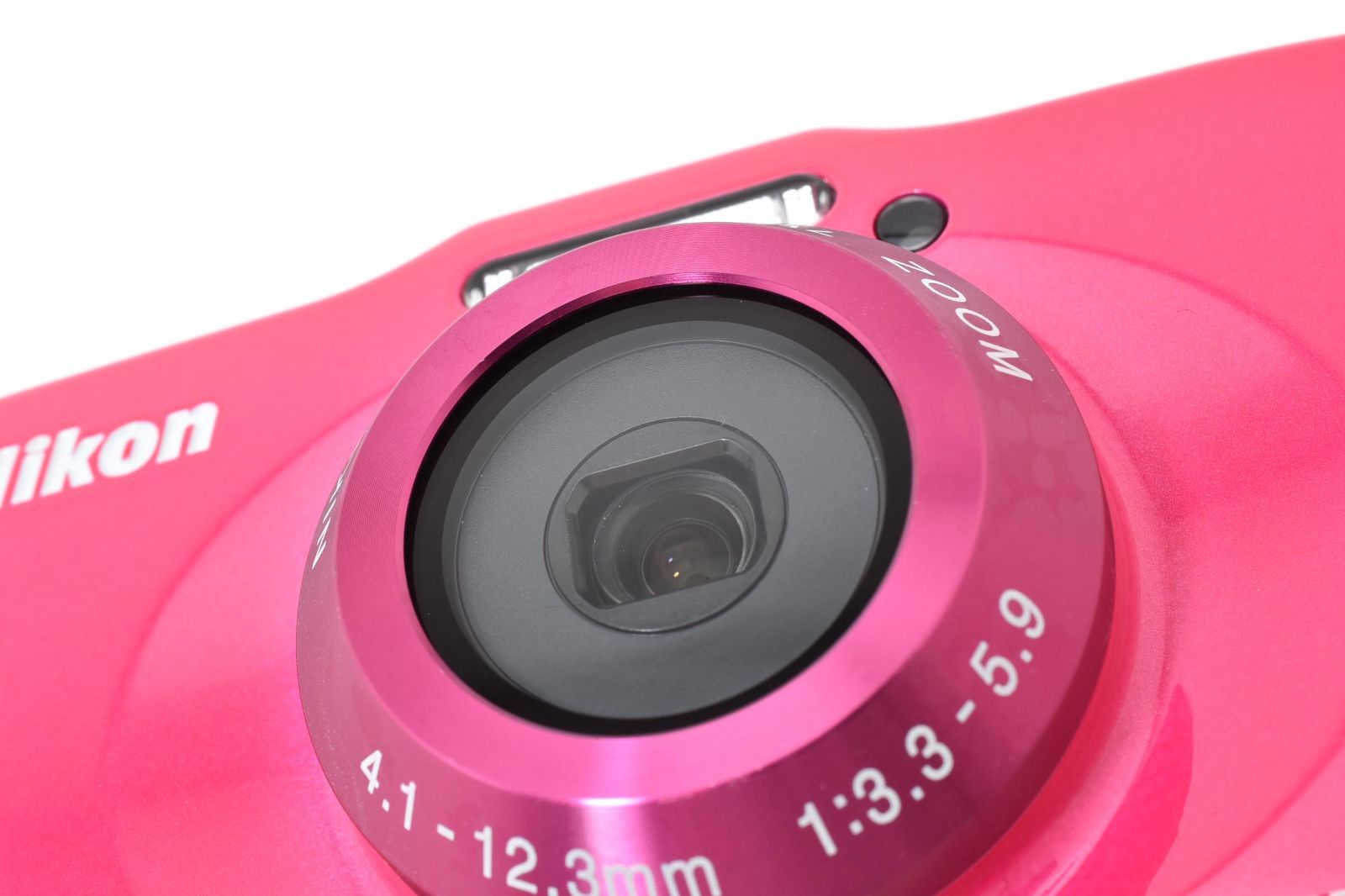 返品保証】☆良品☆ ニコン Nikon COOLPIX S31 クールピクス 白 ピンク 