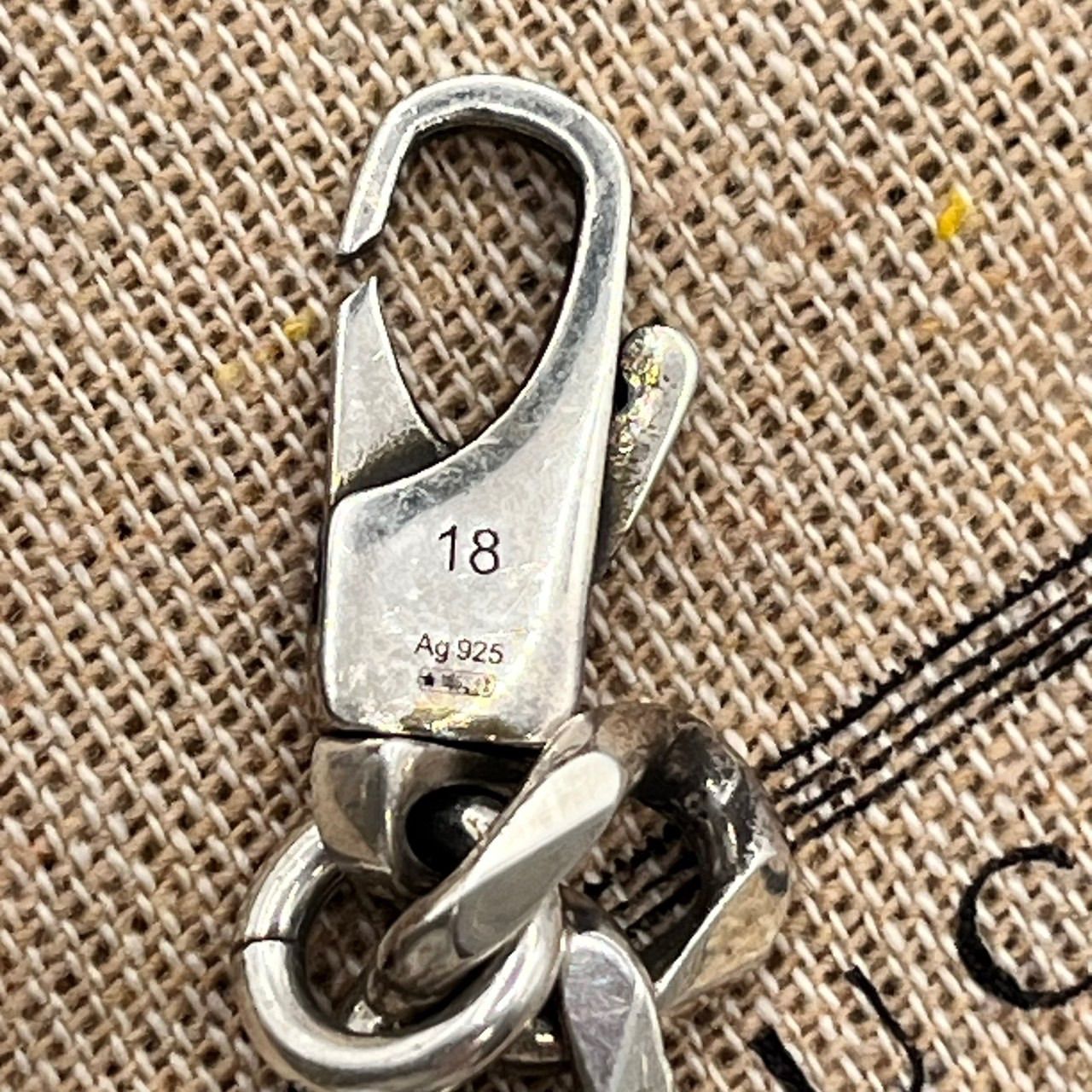 GUCCI グッチ728264 GG Bee Engraved Bracelet エングレービング AG925 