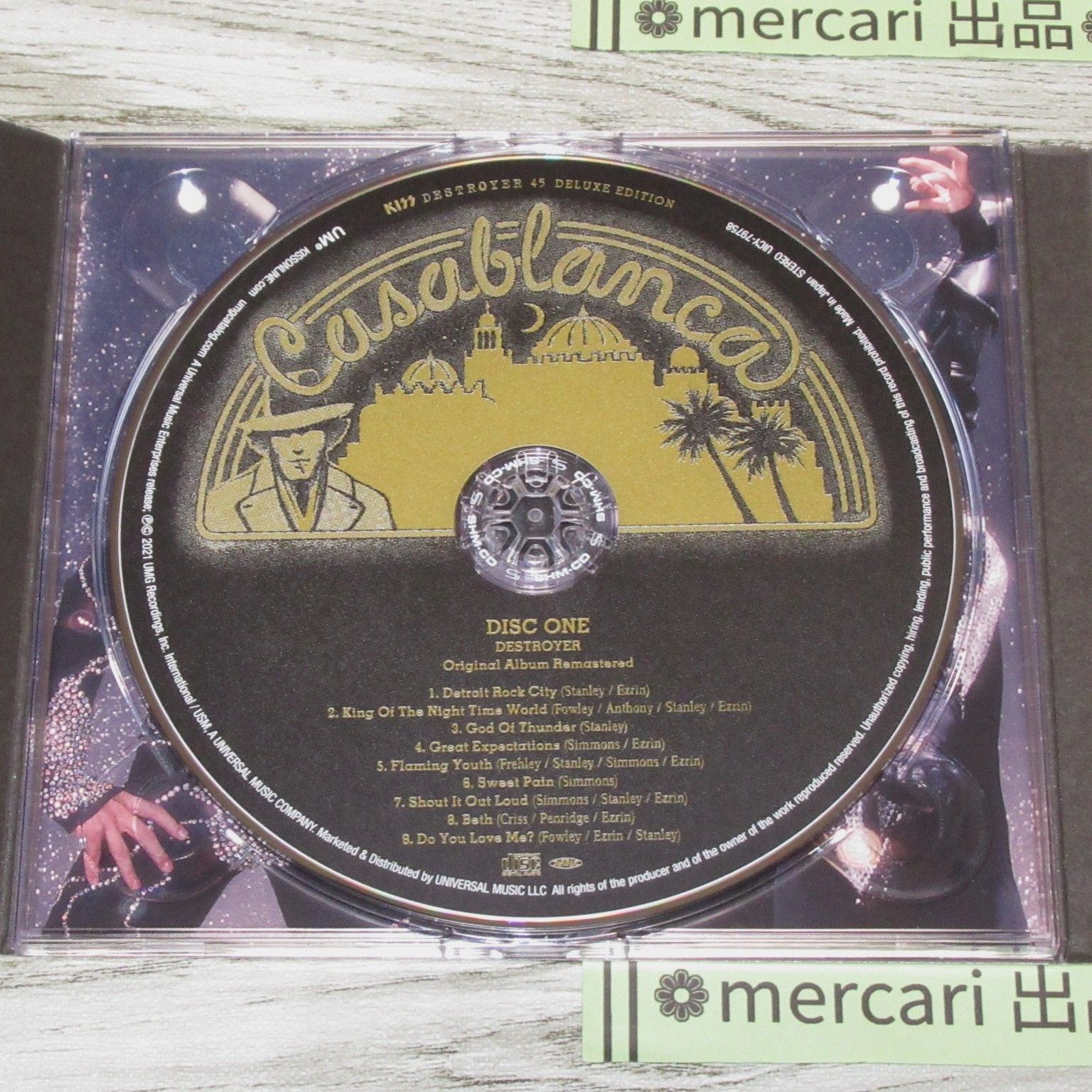 CD 2枚組 SHM-CD KISS 地獄の軍団 45周年記念デラックス 