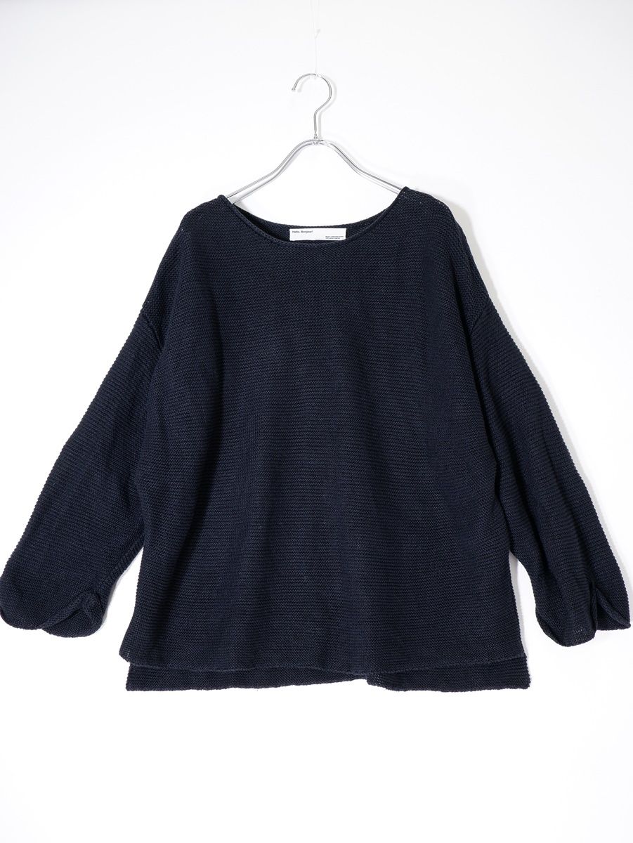 L'Appartementアパルトモン 2022SS Linen Boat Neck Knitリネンボートネックニット【フリー】【LKNA78067】 L'Appartementアパルトモン 2022SS Linen Boat Neck Knitリネンボート