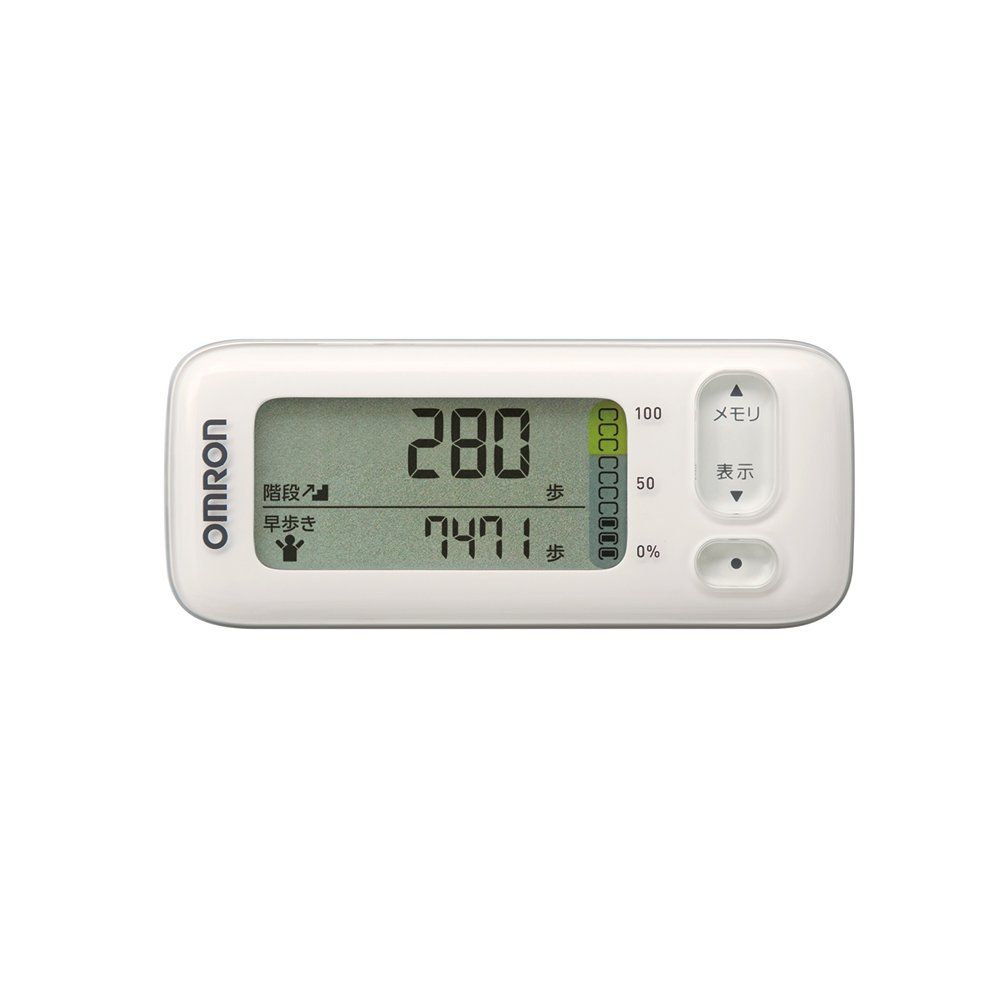 オムロン 活動量計 （ホワイト）OMRON カロリスキャン HJA-404-W [ホワイト]