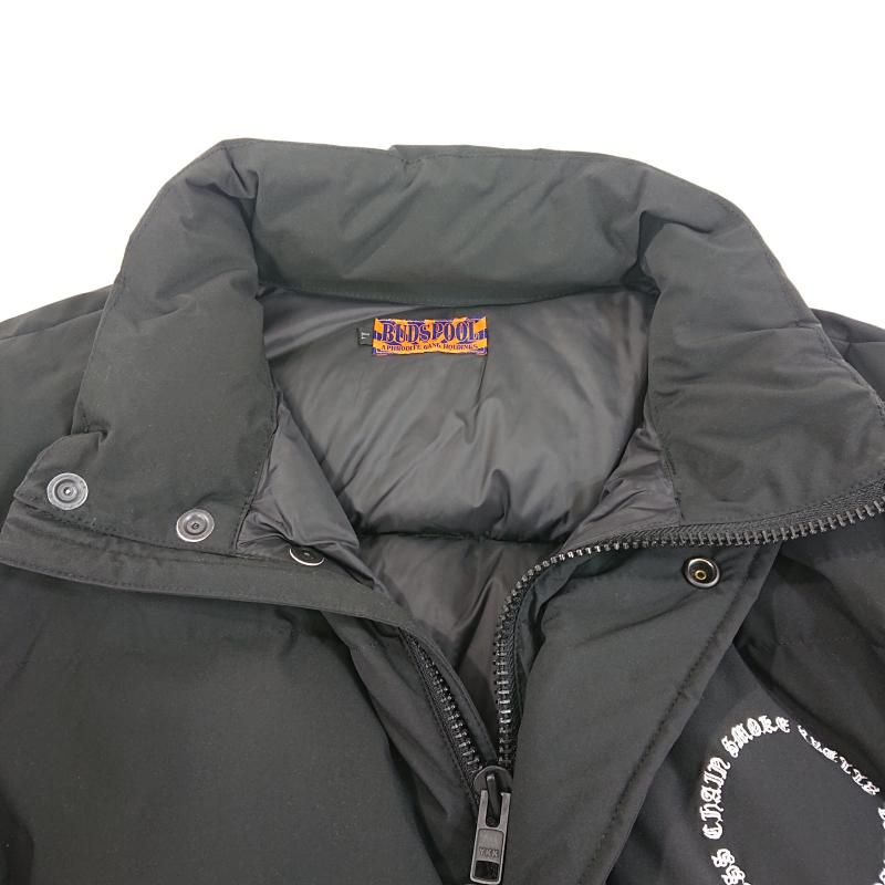USED古着 BUDSPOOL バッズプール 舐達麻 APHRODITEGANG ダウン