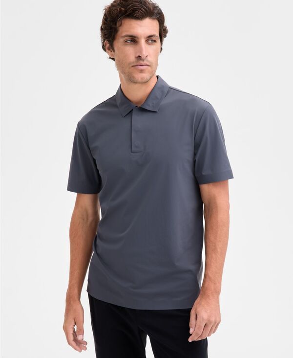 アルファニ メンズ トップス ポロシャツ Alfani Mens Laser Cut Short 