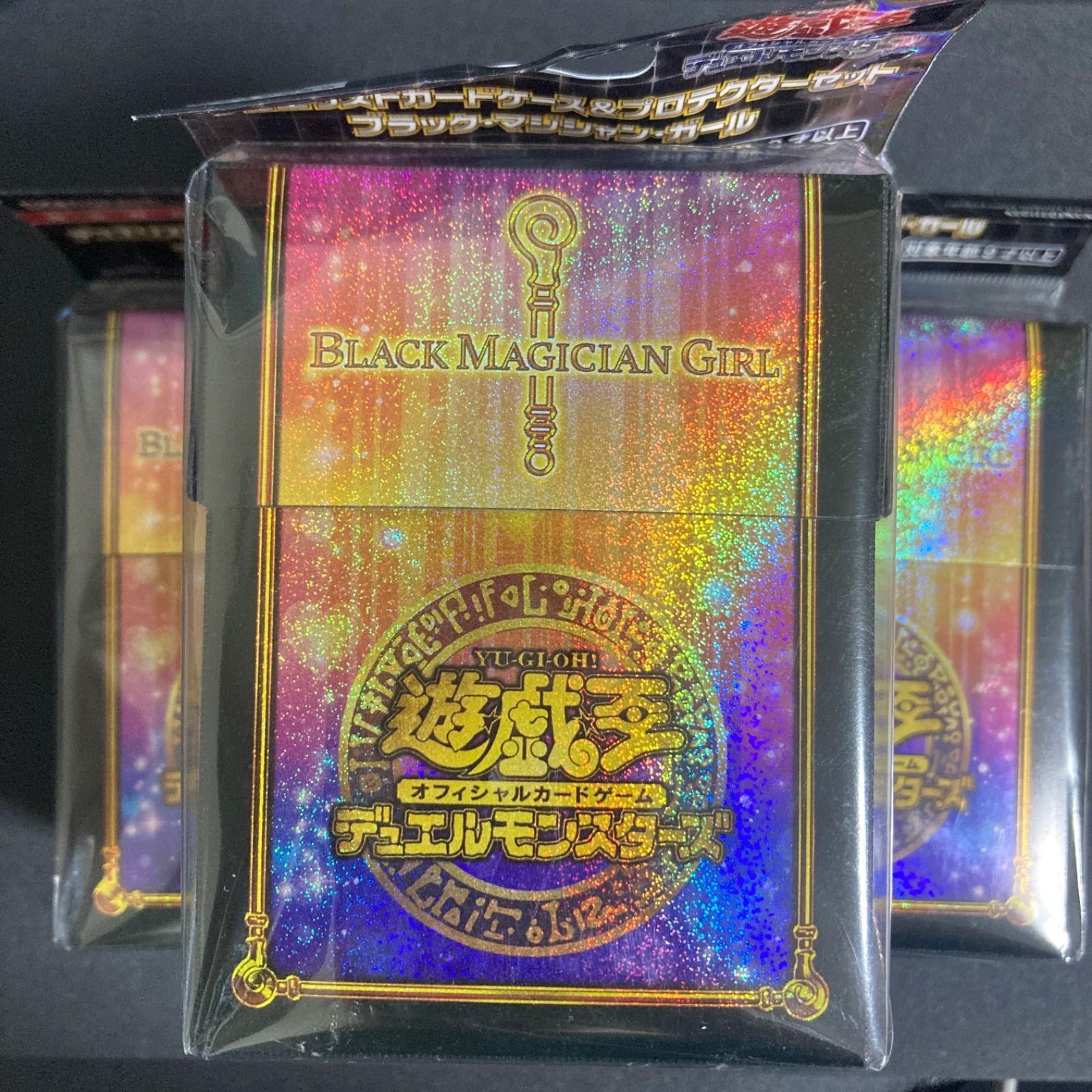 BF0324 遊戯王 新品未開封 スリーブ デッキケース ブラックマジシャン