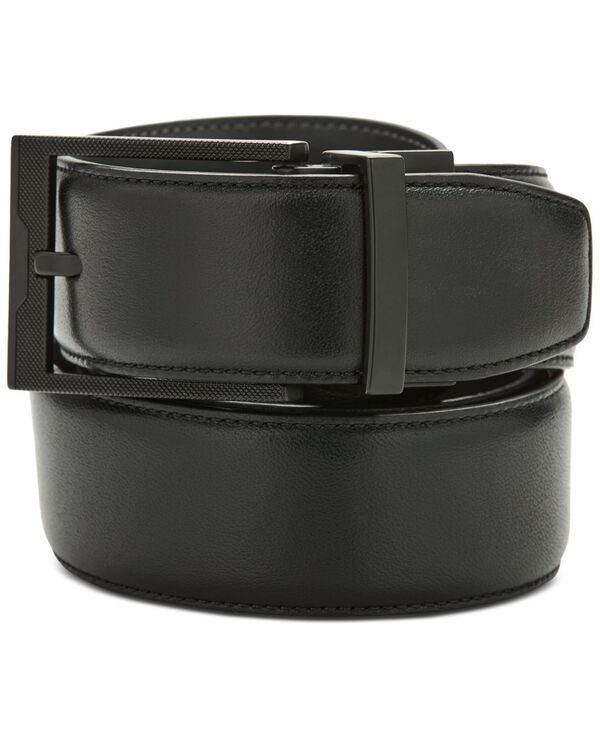 ペリーエリス メンズ アクセサリー ベルト Perry Ellis Portfolio Mens Black Stanely Belt Oxford ブラック