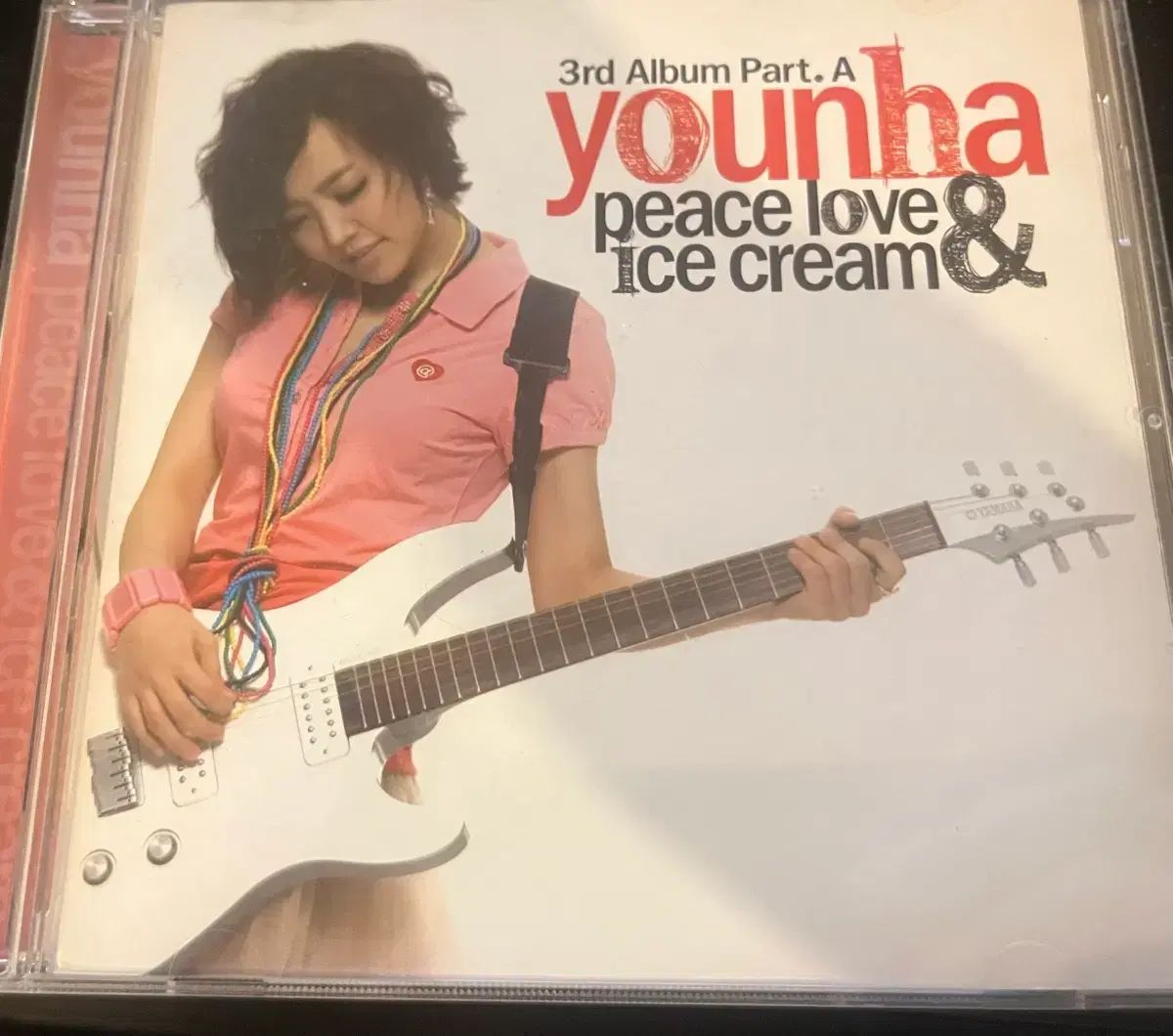 韓国CD YOUNHA ユンナ 3集 Peace Love&Ice Cream 【公式通販】