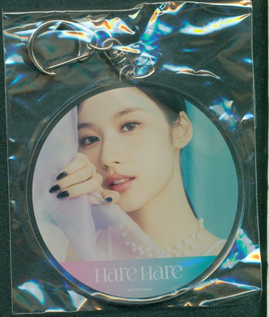 TWICE サナ harehare フォトカードキーホルダー トレカ ケース TWICE