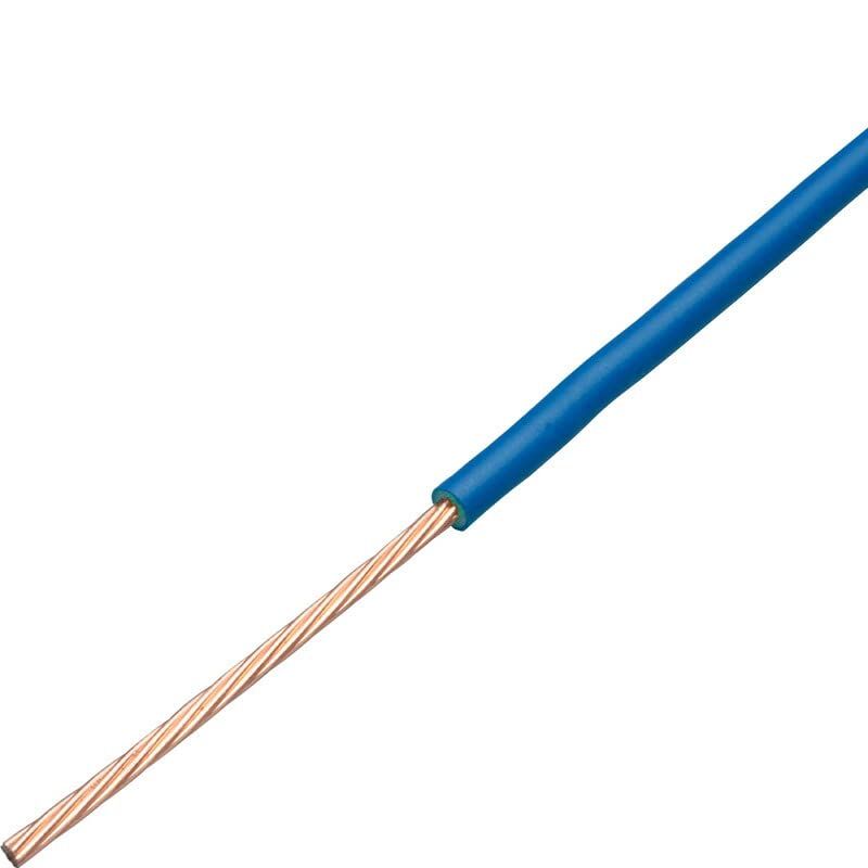 新品 フジクラダイヤケーブル ビニル絶縁電線 IV 8 SQ 青 20M 巻き
