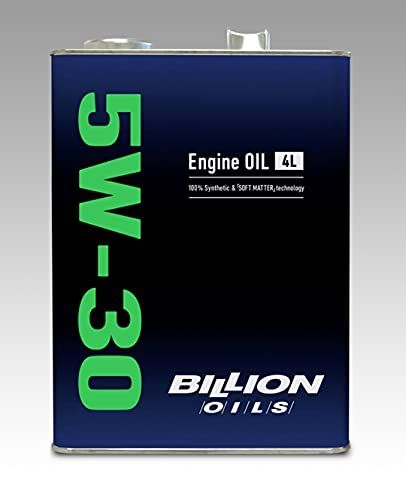 新品 BILLION OILS ビリオン オイルズ エンジンオイル 5W-30 4L BOIL-5W30