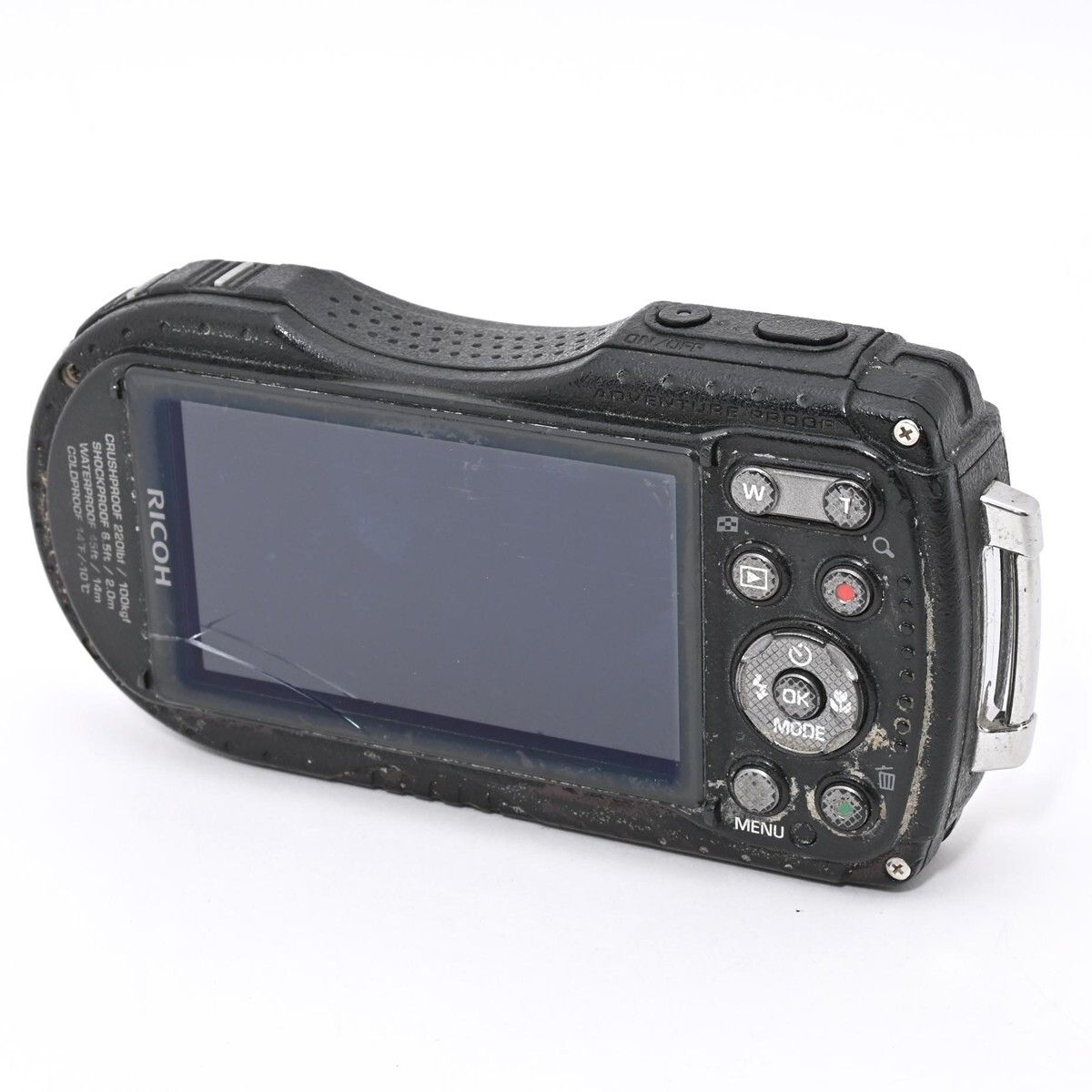 1318＜並品＞ RICOH 防水デジタルカメラ RICOH WG 4 シルバー RICOH WG 