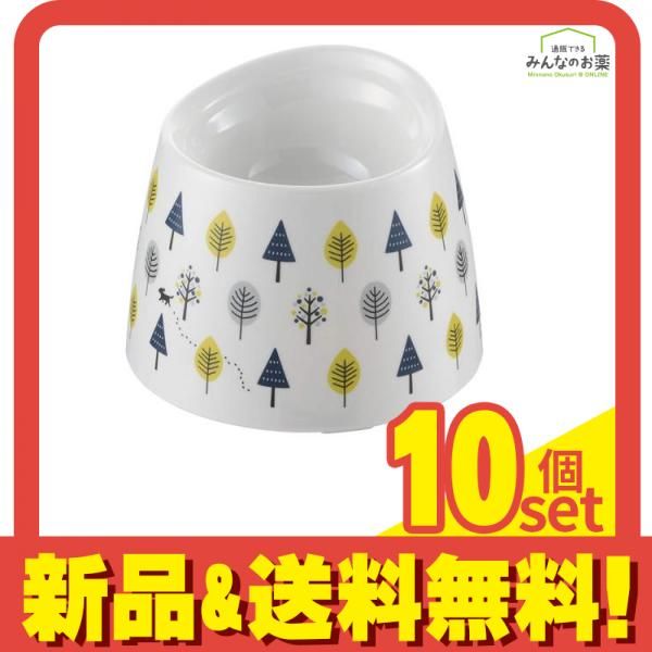 リッチェル ワンちゃんの高さがある食器 SS 超小型犬用 1個入 (北欧) 10個セット まとめ売り