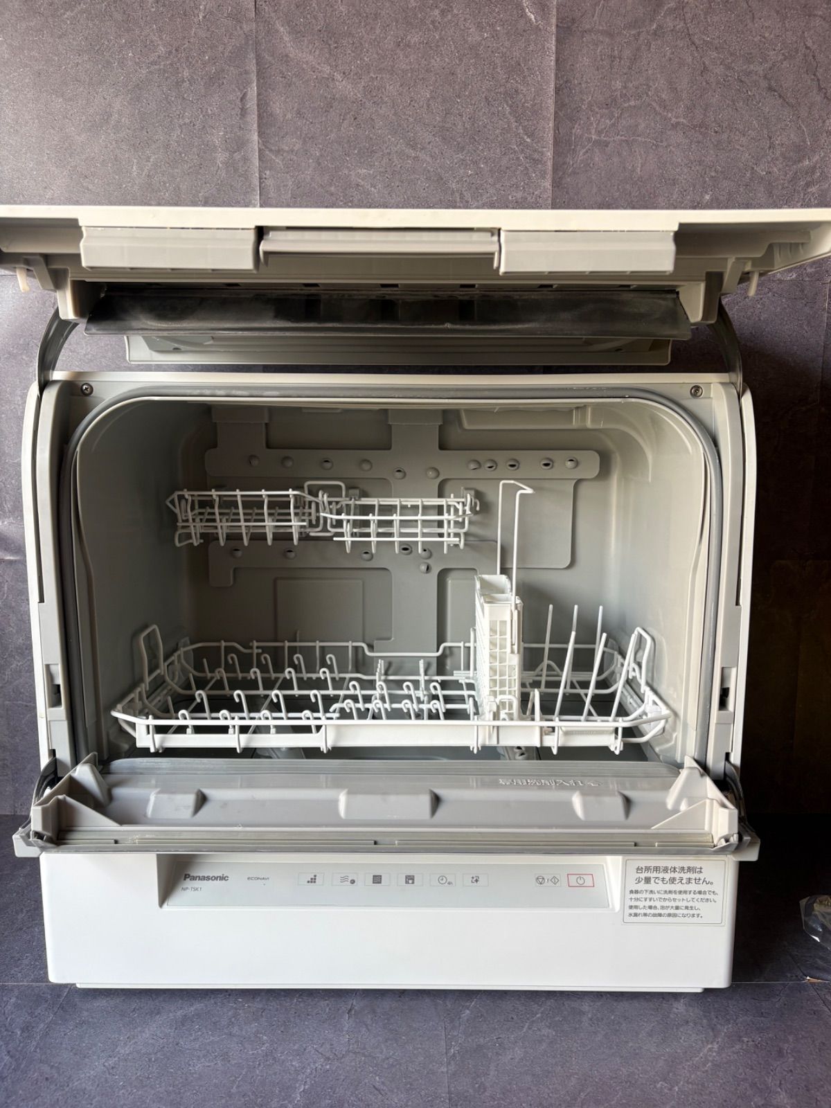 Panasonic パナソニック 電気食器洗い乾燥機 食洗機 NP-TSK1-W 2022年 