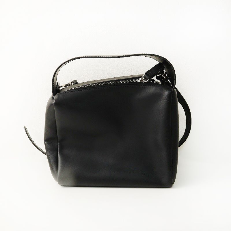 極美品 ランバンオンブルー LANVIN en Bleu キューブ 2wayバッグ