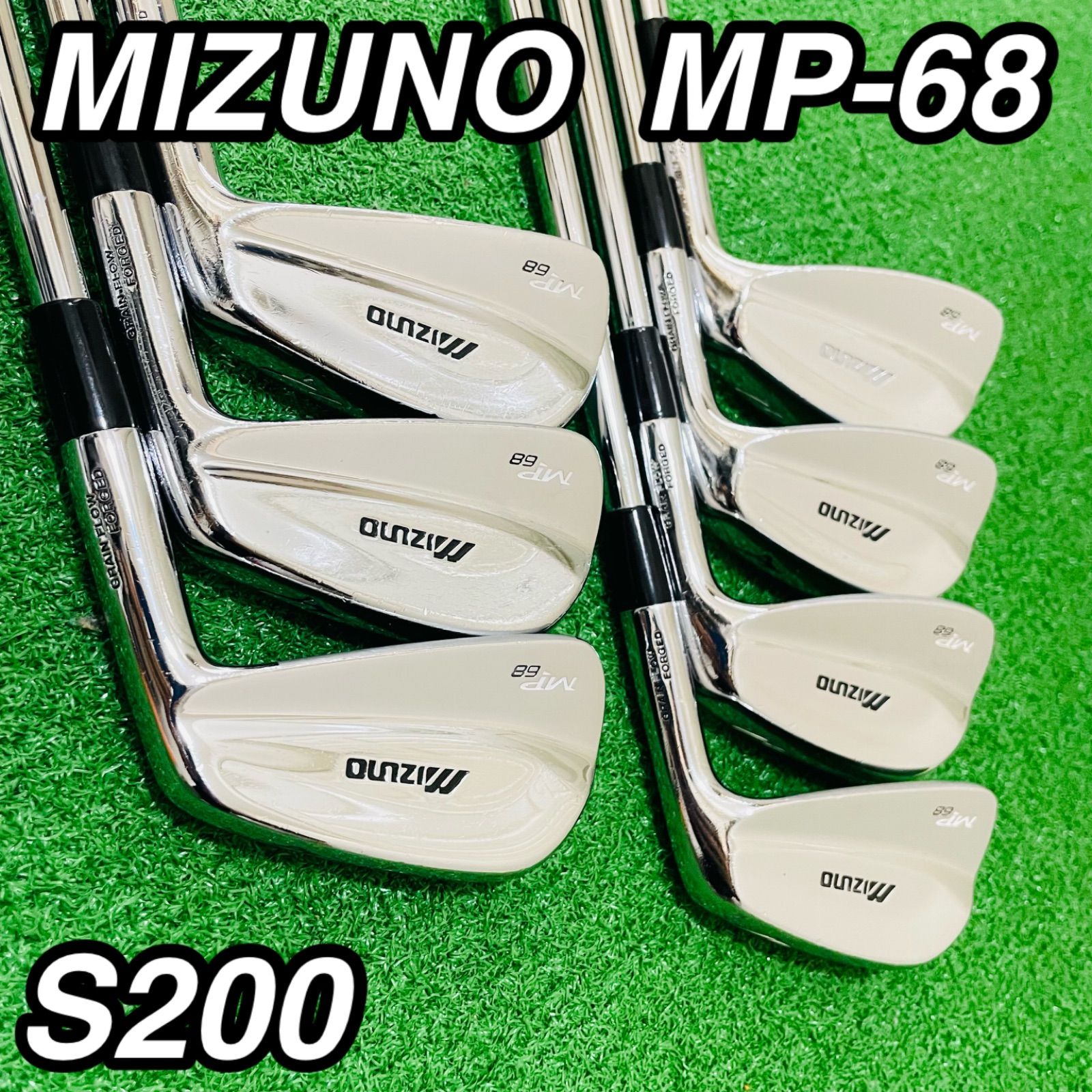 9837 MIZUNO MP-68 ミズノ メンズ 右利き アイアン7本セット Dynamic 