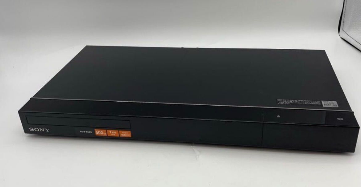 SONY BDZ-E520 2015年製 ブルーレイレコーダー ソニー 通電確認 1-46【送料無料】通電確認済 SONY ブルーレイディスクレコーダー