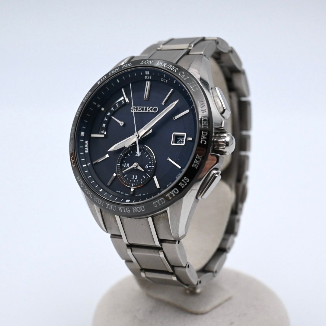 【稼働品】SEIKO ブライツ ソーラー 腕時計 8B63-0AA0 メンズ SEIKO セイコー ブライツ ソーラー 腕時計 8B63-0AA0 メンズ ビジネス