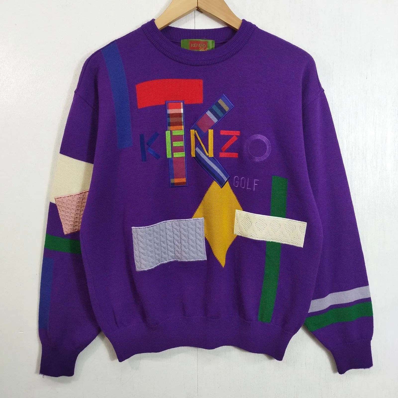 90s 80s 90s KENZO GOLF ニット スウェット ケンゾーゴルフ 80年代 90 