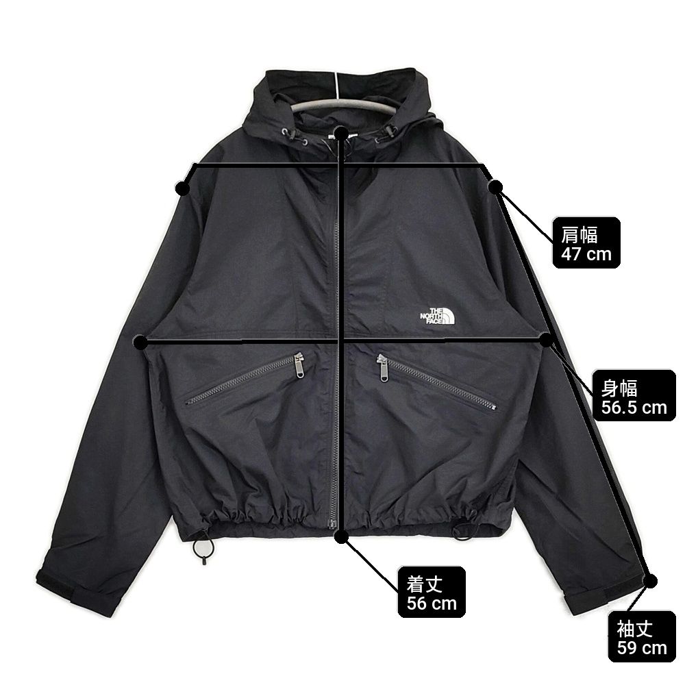 レディース THE NORTH FACE Short Compact Jacket サイズL NPW22430 