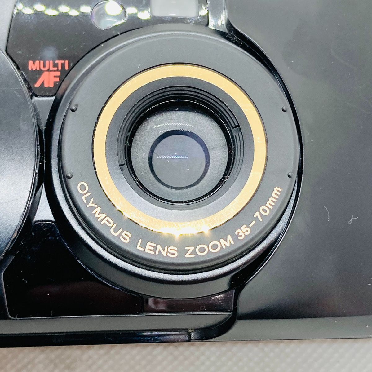 OLYMPUS オリンパス μ[mju:] ZOOM DELUXE ブラック コンパクトカメラ