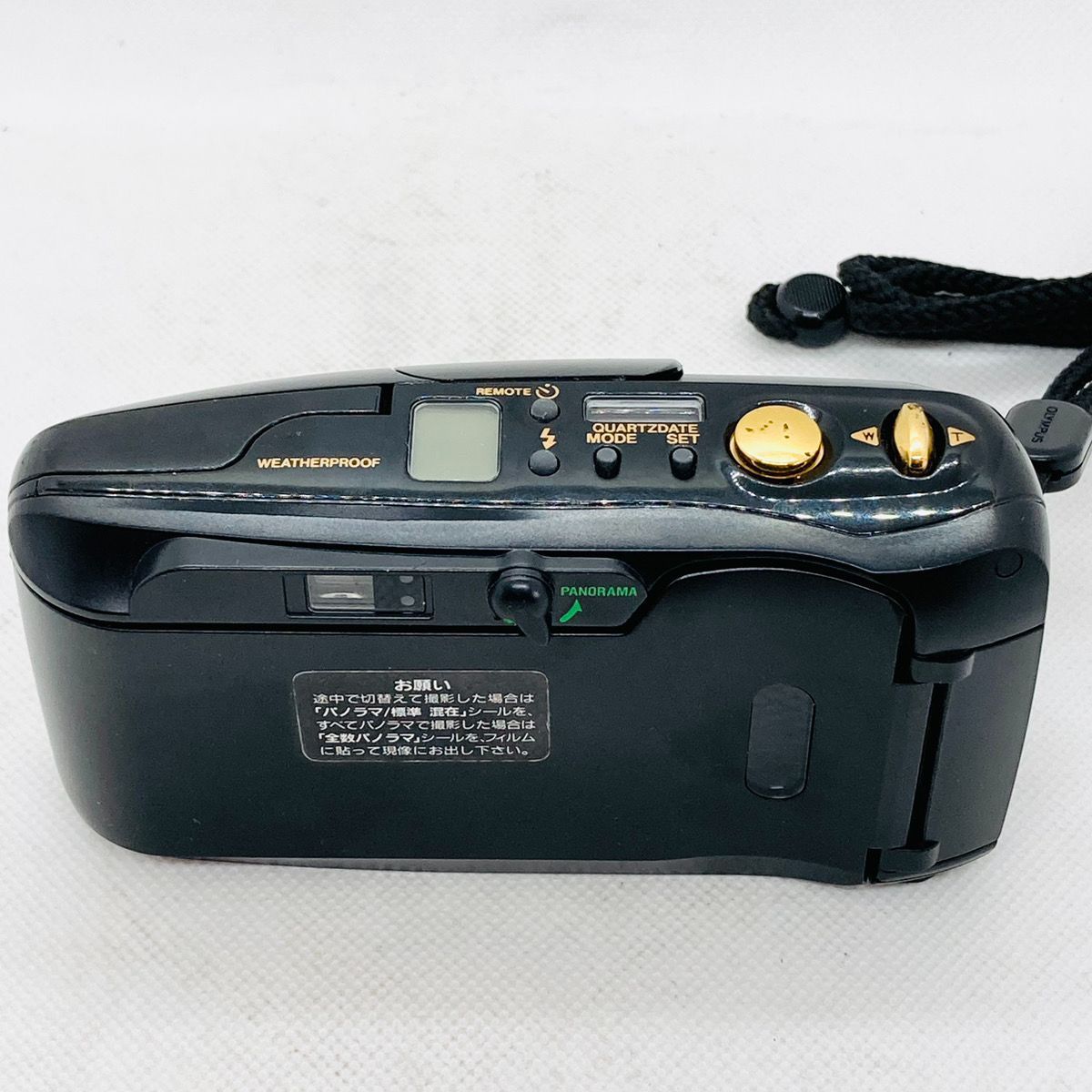 OLYMPUS オリンパス μ[mju:] ZOOM DELUXE ブラック コンパクトカメラ