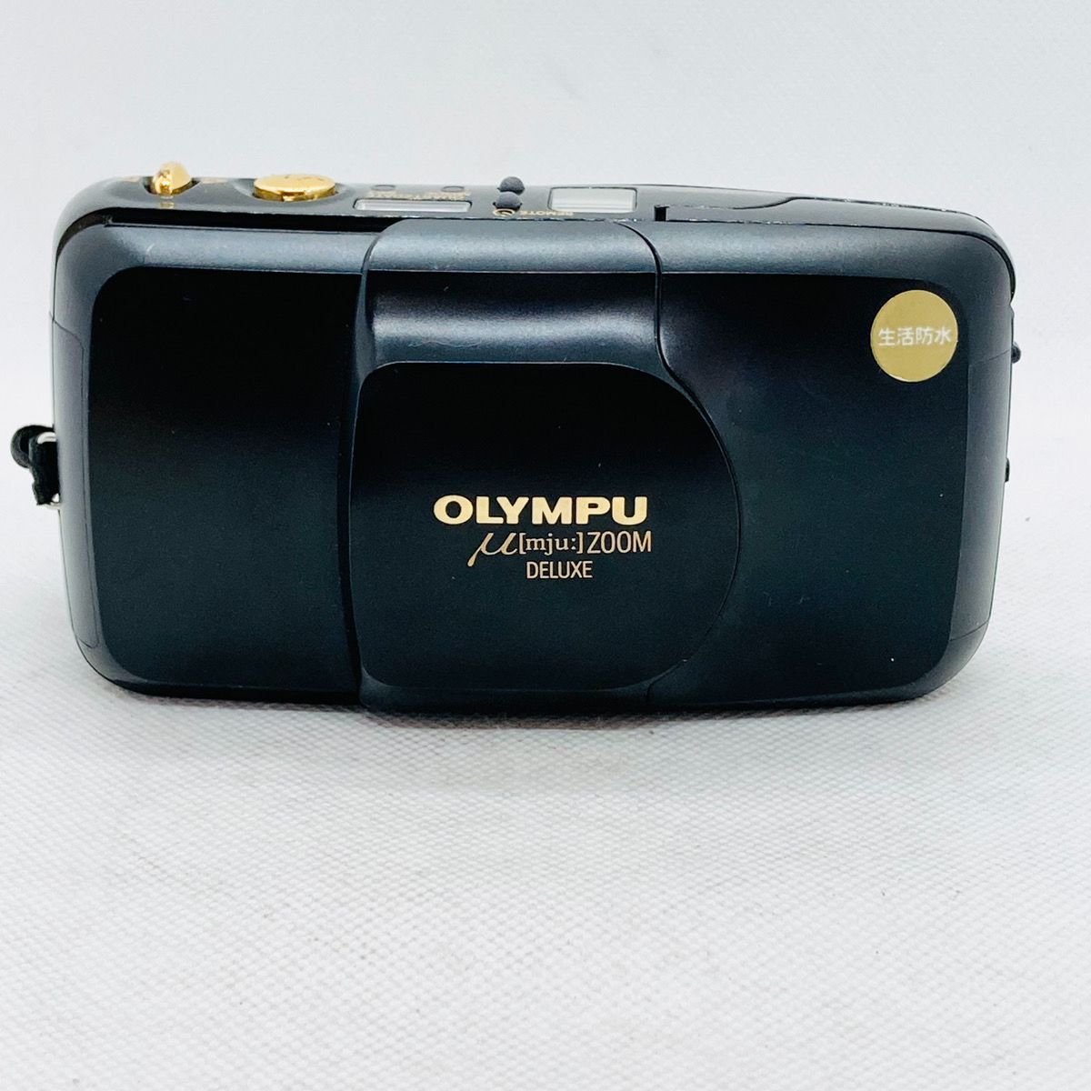 OLYMPUS オリンパス μ[mju:] ZOOM DELUXE ブラック コンパクトカメラ