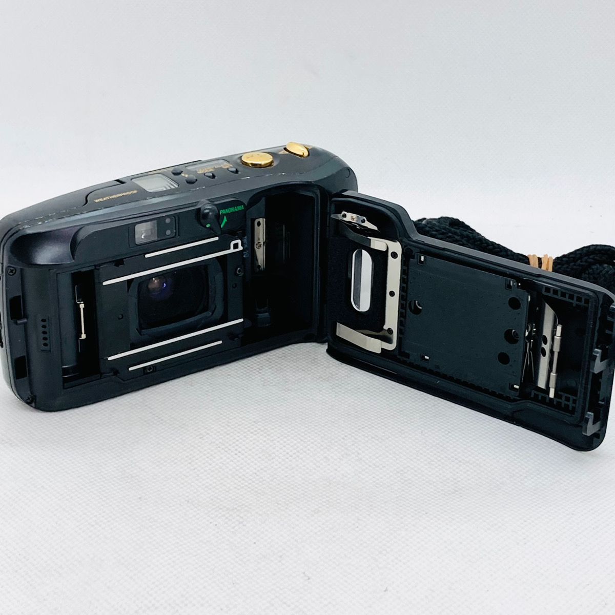 OLYMPUS オリンパス μ[mju:] ZOOM DELUXE ブラック コンパクトカメラ