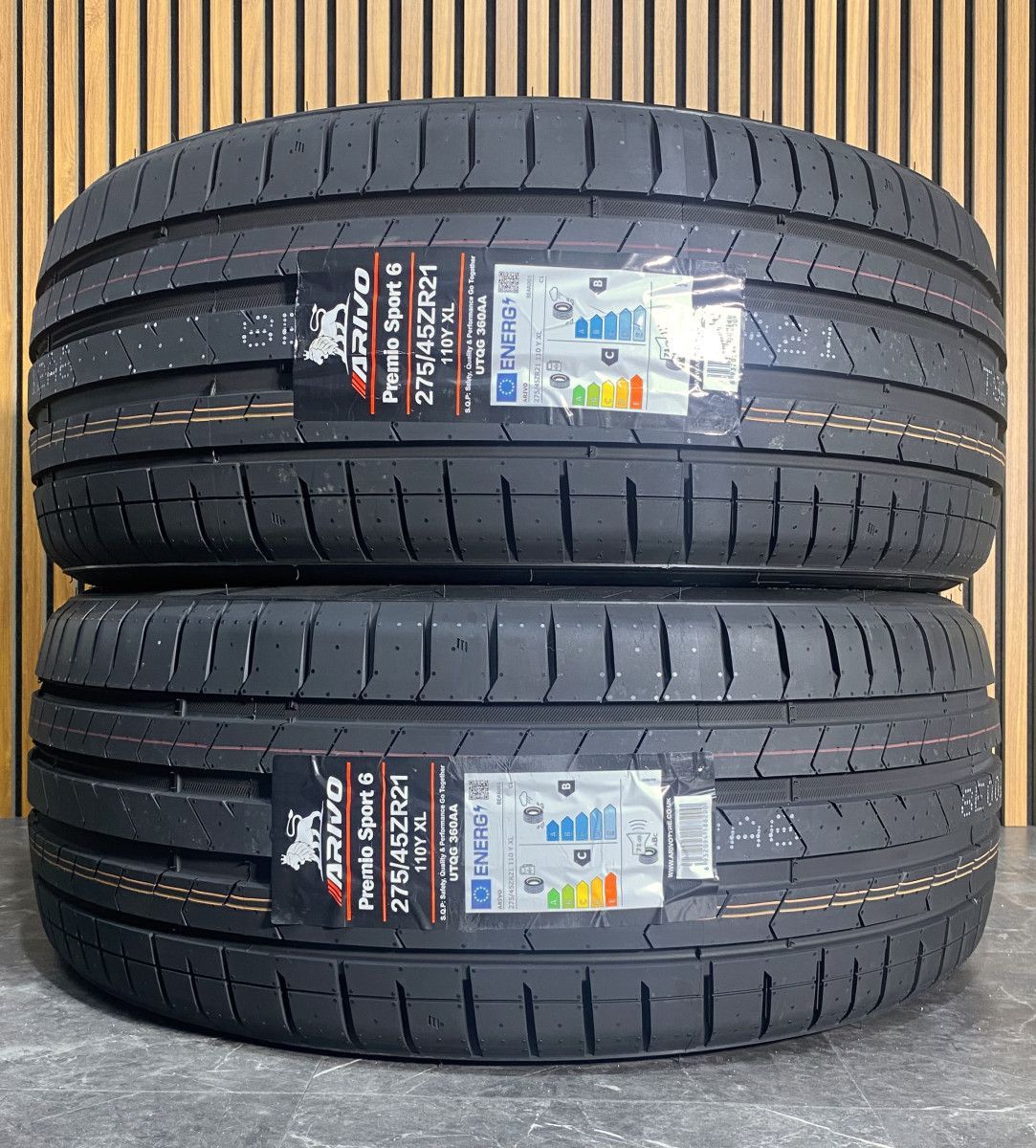 275/45R21 110Y XL ARIVO PREMIO SPORT6 新品 サマータイヤ 2本セット 2026年製 本州 四国 九州 送料無料 275/45/21 夏タイヤ