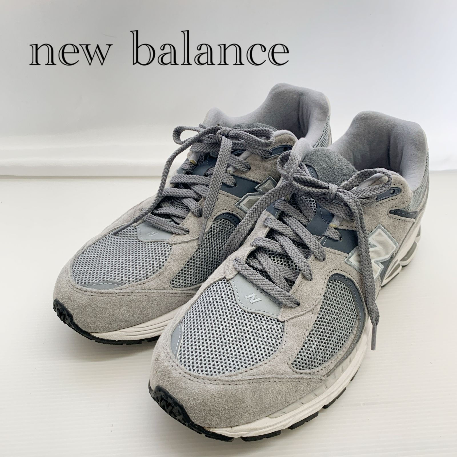 new balance M2002RST ニューバランス スニーカー US12 グレー メンズ 