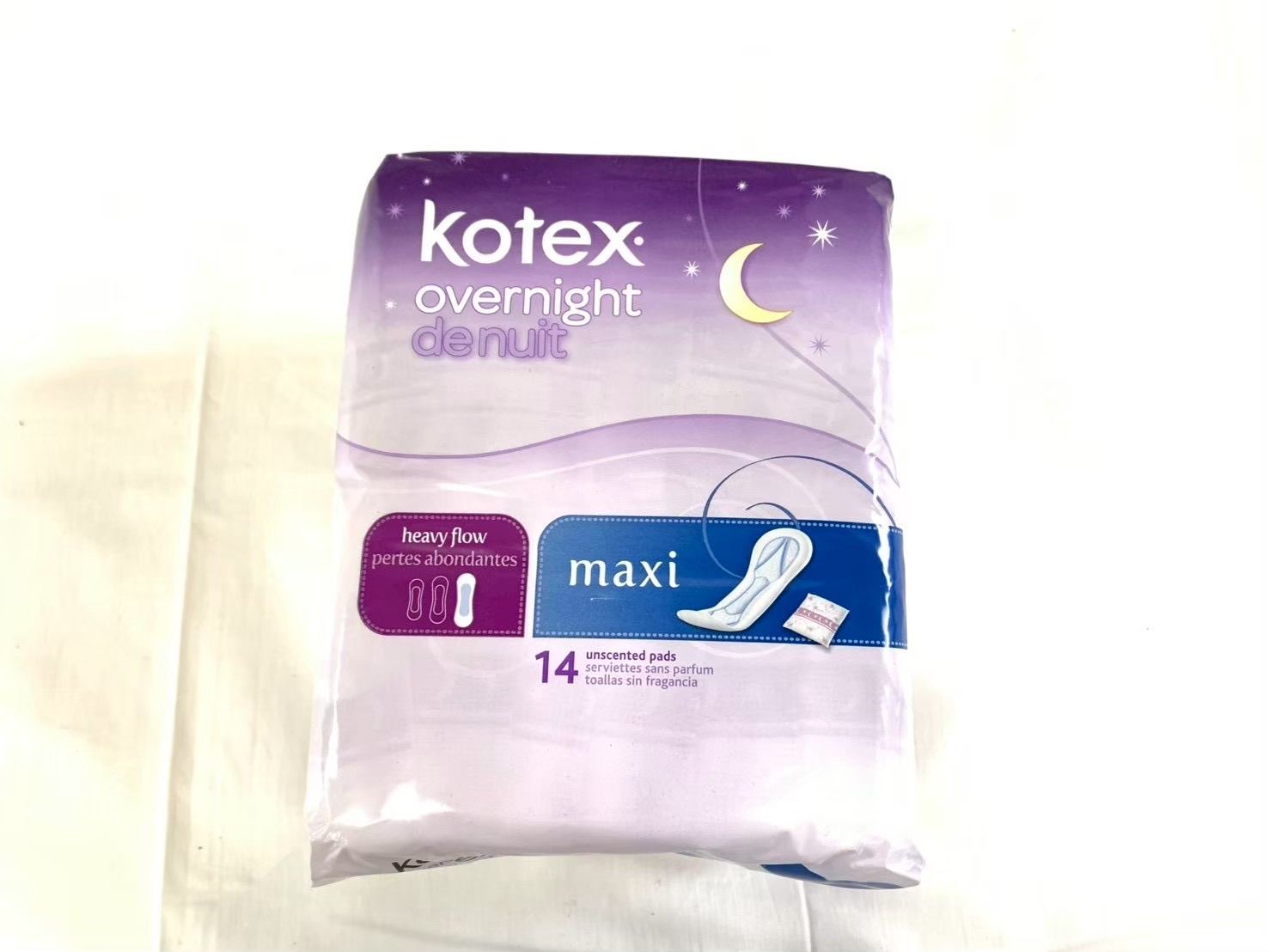 新品　Kotex 夜用ナプキン　１４枚入り×12パック×38箱　大量引き取り限定 Kotex 夜用ナプキン 生理ナプキン 14枚入り×12パック(168枚) overnight