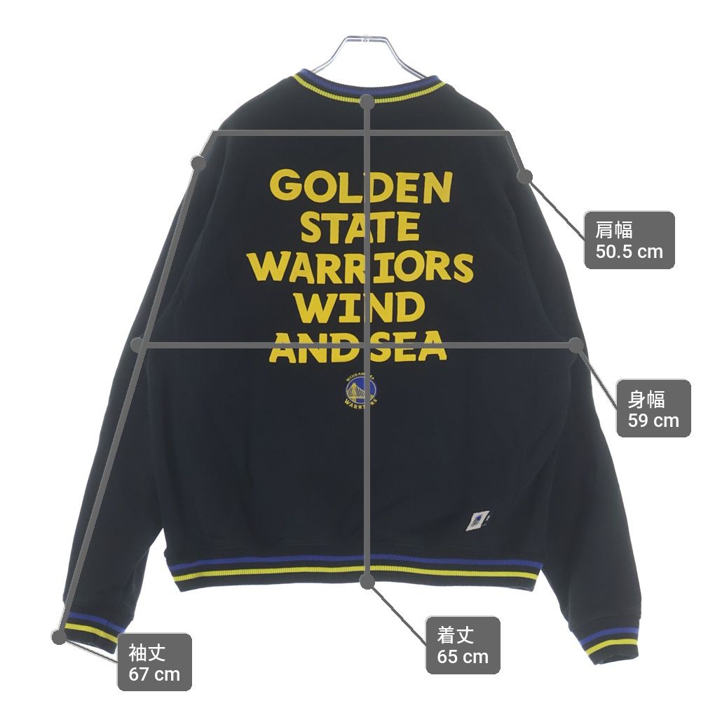 WIND AND SEA (ウィンダンシー) 22AW ×NBA エヌビーエー ロゴエン 