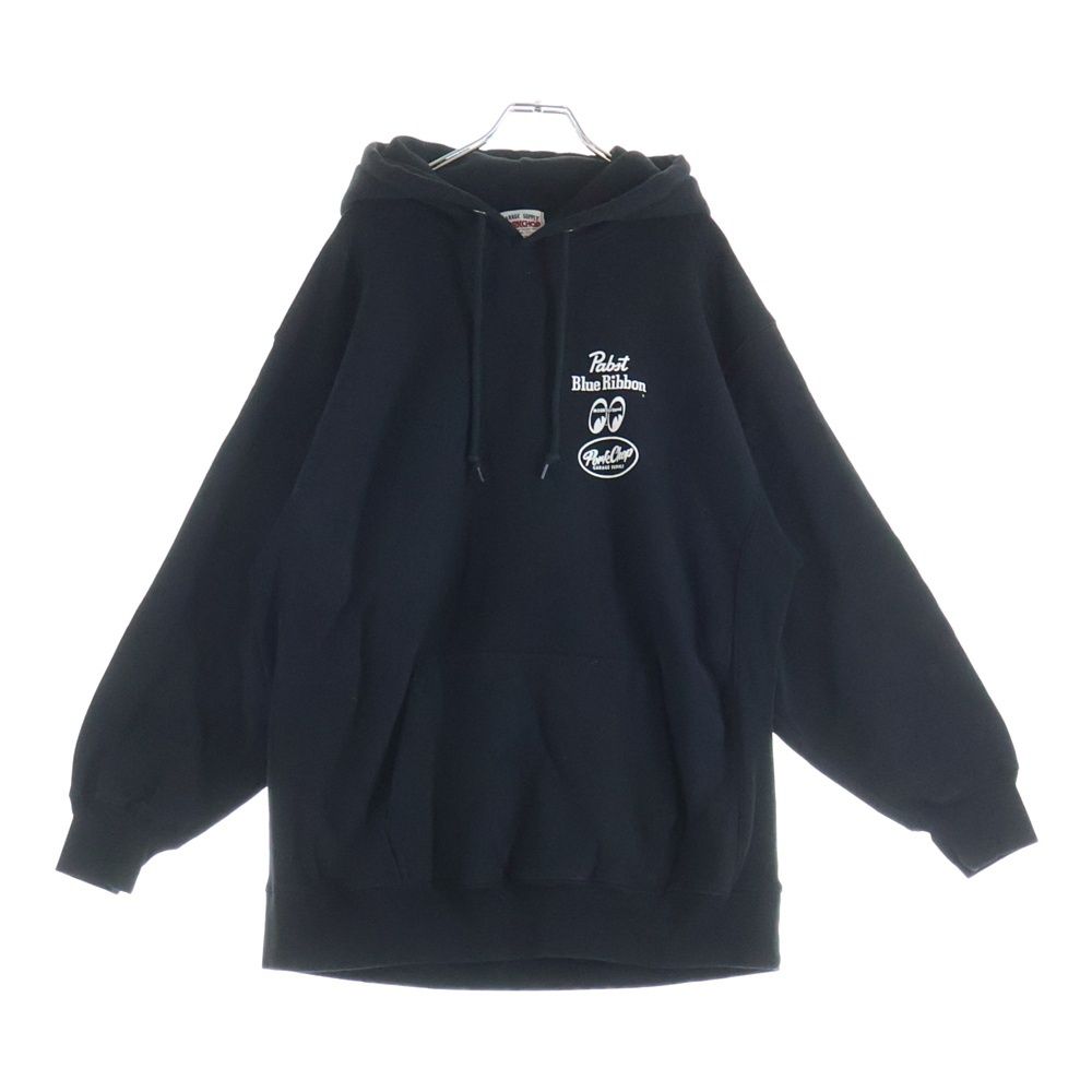 PORKCHOP (ポークチョップ) ×MOONEYES×Pabst Blue Ribbon HOODIE