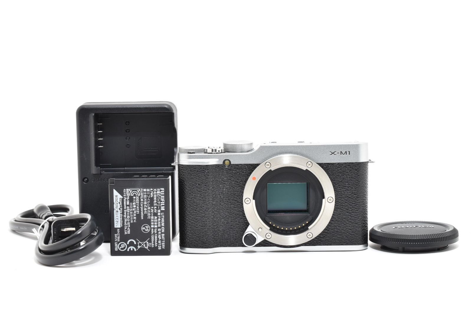 ☆極上品☆FUJIFILM フジフイルム X-M1 ミラーレス ボディ シルバー